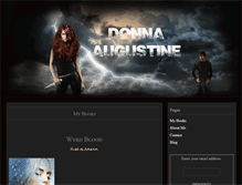 Tablet Screenshot of donnaaugustine.com